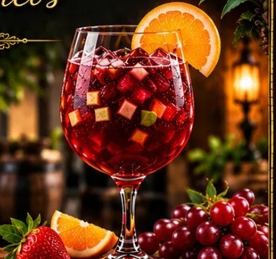 Sangría con Frutas